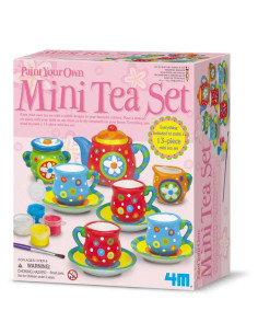 JUEGO DE MESA MINI TEA SET PINTAR