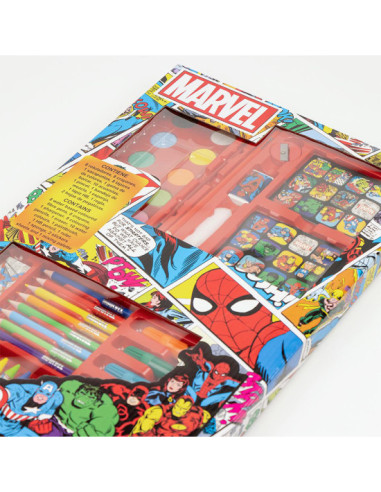 SET DE COLORES CAJA MARVEL