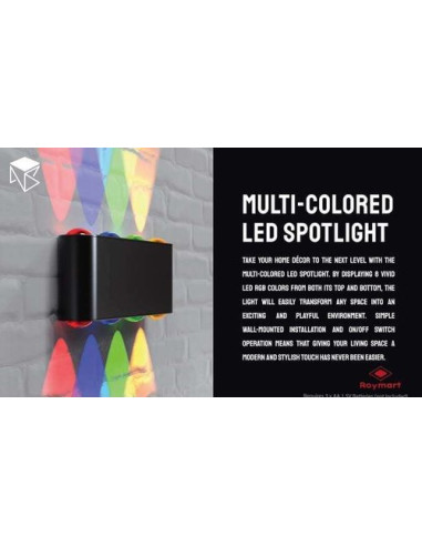 LAMPARA LED MULTI-COLOR GAMER