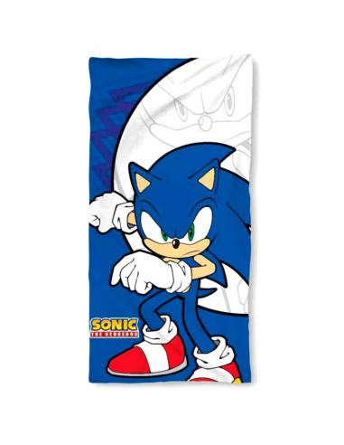 TOALLA PLAYA SONIC THE HEDGEHOG MICROFIBRA