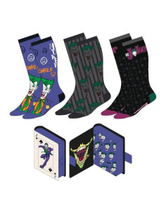 CALCETINES DC JOKER PACK3 TALLA 38-45