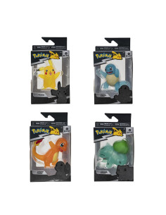 FIGURA POKÉMON - SURTIDO FIGURAS 8 CM TRASLÚCIDAS 