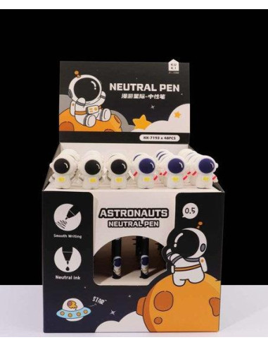 BOLIGRAFO DE DISEÑO SURTIDO D ASTRONAUTA LA UNIDAD