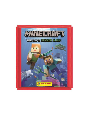 JUEGO DE CARTAS SOBRE COLECCIÓN MINECRAFT TREASURE