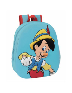 MOCHILA 3D PINOCHO GUARDERIA 33X27CM