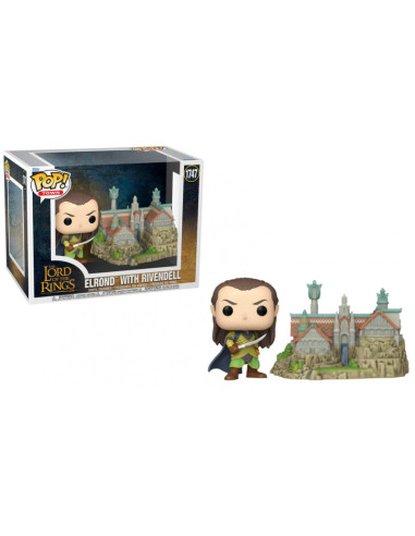 FUNKO POP ELROND WITH RIVENDELL N1747