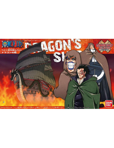 FIGURA MODEL KIT DRAGONS SHIP ONE PIECE