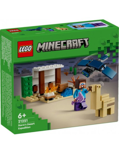 LEGO LA EXPEDICION DE STEVE AL DESIERTO