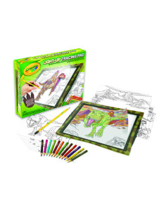 JUEGO DE MESA PIZARRA LUMINOSA MAXI DINOSAURIOS