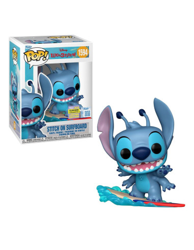 FUNKO POP CONVENCION 2025 STITCH ON SURFBOARD
