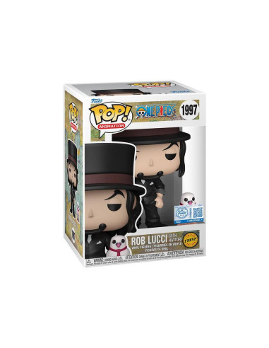FUNKO POP CHASE ONE PIECE ROB LUCCI WITH HATTORI