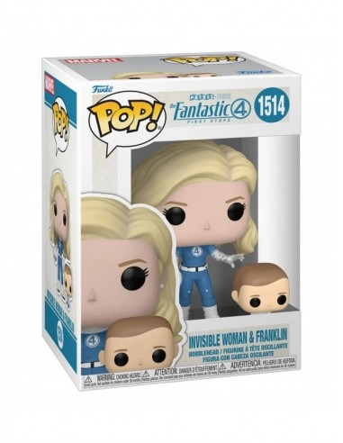 FUNKO POP LOS 4 FANTAST  MUJER INVIS  CON FRANKLIN