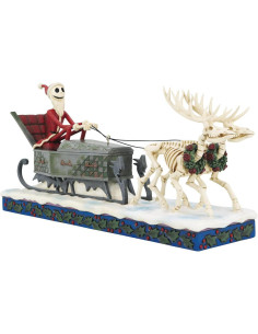 FIGURA JACK ESQUELETO EN TRINEO