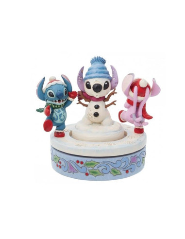FIGURA GIRATORIA ANGÉL Y STICH 