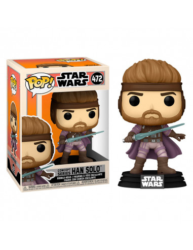 FIGURA POP CONCEPT STAR WARS HAN SOLO